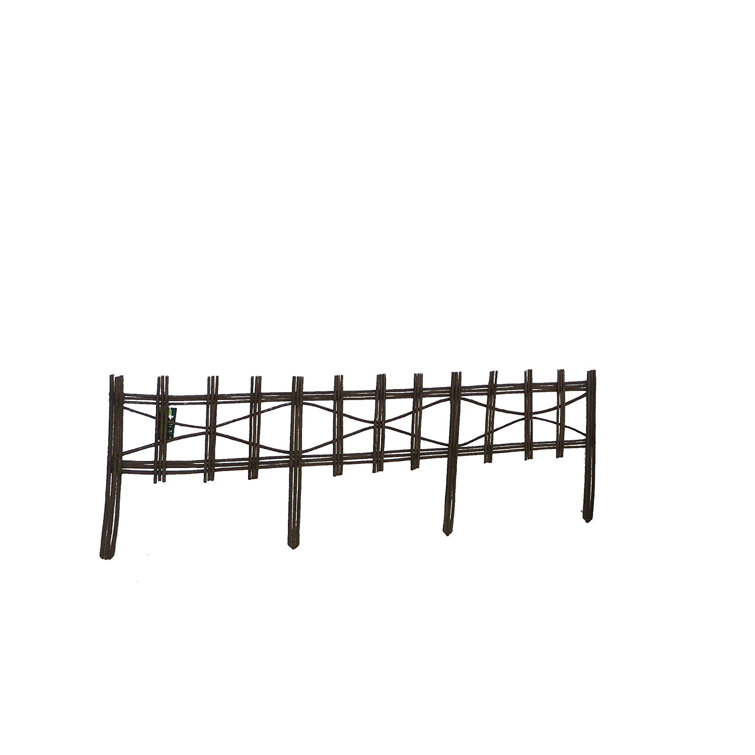 MGP 16 in. H x 4 ft. W Picket Fence Style Edging Wayfair